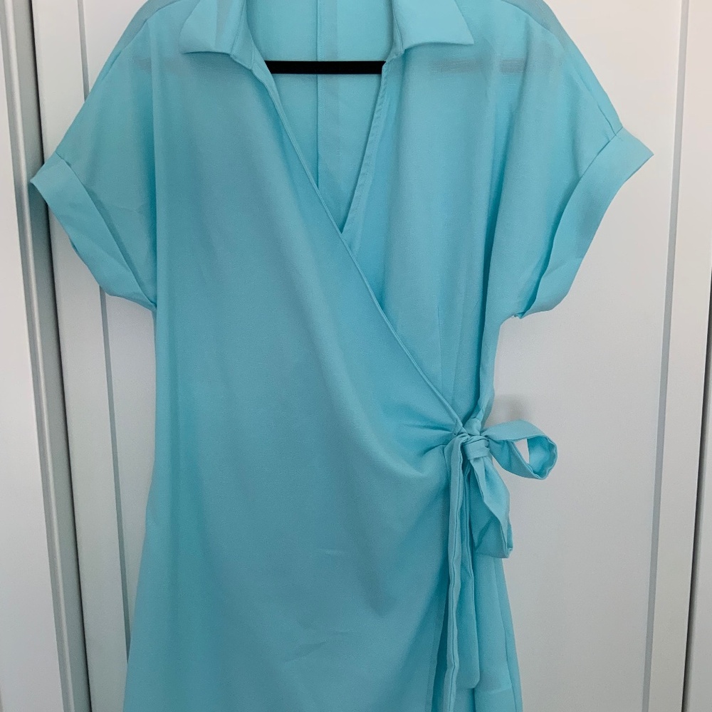SHEIN wrap dress